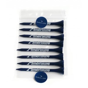 Custom Golf Tee Poly Packs - 82